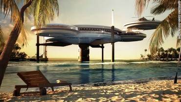 Svemirski brod ili podvodni hotel na Maldivima?