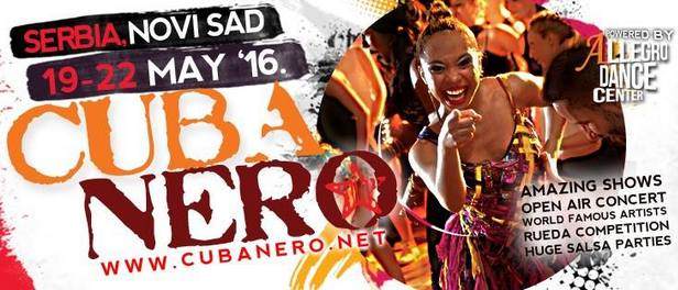 Cubanero salsa festival – Novi Sad (19. do 22.maja 2016)