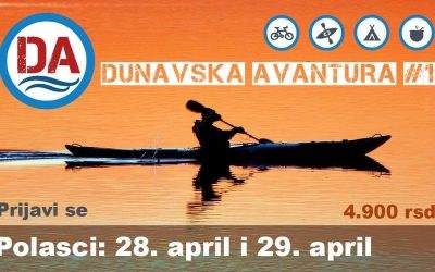 Započnite sa nama novu sezonu avanture: Dunavska Avantura #1