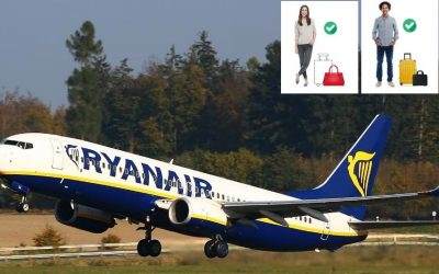 Ryanair uvodi nova pravila za prtljag od 01.novembra